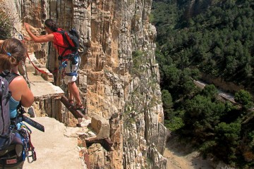 El Caminito del Rey, Spania. Foto: viralgecko.com